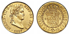 2 escudos (Fernando VII)
