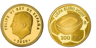 100 euro (EUROCOPA 2020)