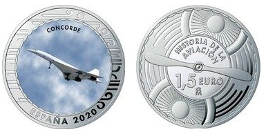 1 1/2 euros (Concorde)