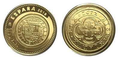 100 euros (8 Escudos de Felipe IV)