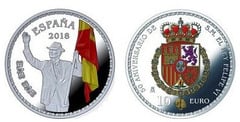 10 euro (50th anniversary of the birth of Felipe VI)