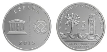 5 euro (San Cristóbal de la Laguna)