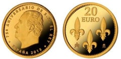 20 euro (75 cumpleaños de Juan Carlos I)
