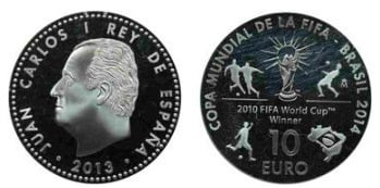 10 euro (Copa Mundial de la FIFA, Brasil 2014)