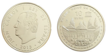 10 euro (Milenio del Reino de Granada)