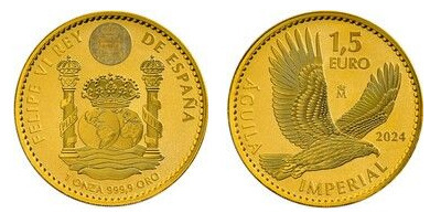 1,5 euro (Águila imperial española)