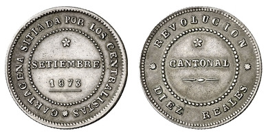 10 reales (Cantonal Revolution)