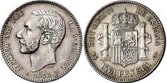 1 peseta (Alfonso XII)