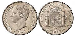 5 pesetas (Alfonso XII)
