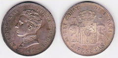 2 pesetas (Alfonso XIII)