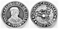 500 pesetas  (V Centenario del Descubrimiento de América)