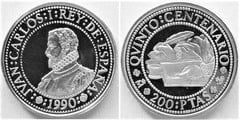 200 pesetas  (V Centenario del Descubrimiento de América)