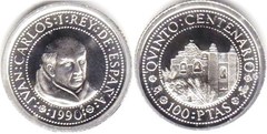 100 pesetas (V Centenario del Descubrimiento de América)