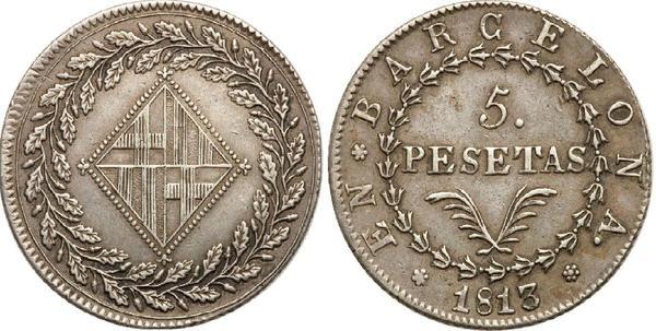 5 pesetas (Napoleon)