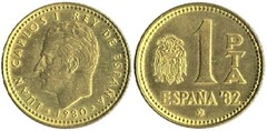 1 peseta (España 82)