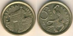 5 pesetas (Aragón)