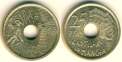 25 pesetas (Castilla-La Mancha)