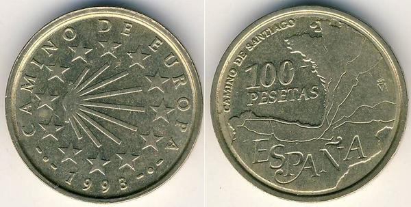 100 pesetas (Road to Santiago)