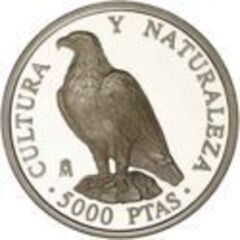 5.000 pesetas (Cultura y Naturaleza - Águila imperial)