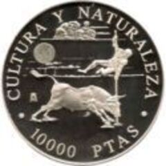 10.000 pesetas (Cultura y Naturaleza - Pintura y Toros)
