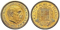 2.50 pesetas (Francisco Franco)