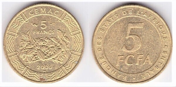 5 francs FCFA