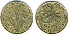 25 francs CFA