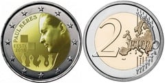 2 euro (100 Aniversario del Nacimiento de Paul Keres)