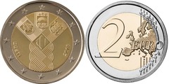 2 euro (100 Aniversario de la Fundación de los Estados Bálticos Independientes)