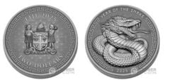 2 dollar (Year of the Snake)