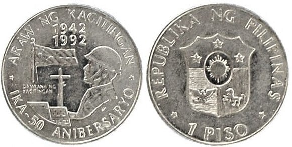 1 piso (50th Anniversary of the Battle of Kagitingan)