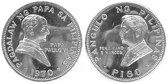 1 piso (Visit of Pope Paul VI)