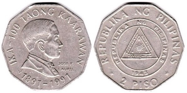 2 piso (100th Anniversary of the Birth of José Paciano Laurel y García)