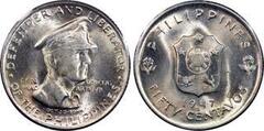 50 centavos (General Douglas MacArthur)
