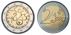2 euro (150 Aniversario del Parlamento de 1863)