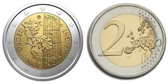 2 euro (100 Aniversario del Nacimiento de Georg Henrik Von Wright)