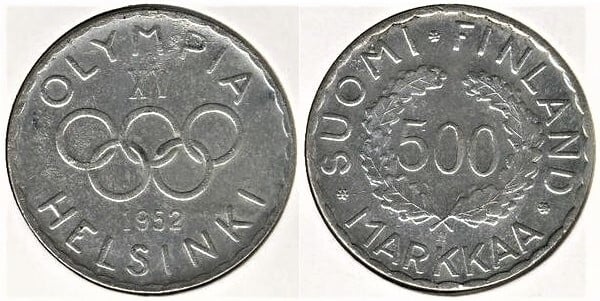 500 markkaa (Olympic Games)