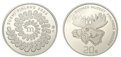 20 euro (100 años de la Asociación Finlandesa de Museos)