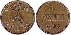 1 penni (Gobierno ruso)