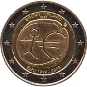 2 euro (10th Anniversary of the Economic and Monetary Union / EMU / EMU)