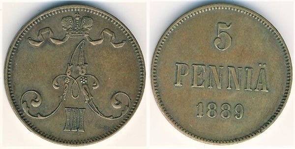 5 penniä (Russian Government)