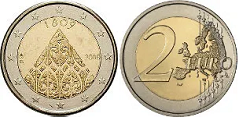 2 euro (200th Anniversary of Finland's Autonomy)