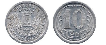 10 centimes (Department of Landes)