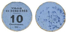 10 centimes (Department of Haute-Garonne-Commune of Bessières)