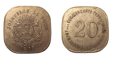 20 centimes (Department of Vallée de Marne-Commune of Joinville-le-Pont)