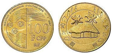 100 francs CFP (French Pacific Territories)