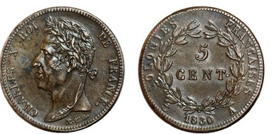 5 centimes (French Colonies)