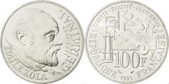 100 francs (100 Aniversario de Emile Zola)