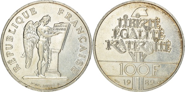 100 francs (Declaration of Human Rights)