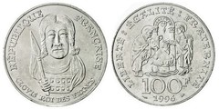 100 francs (Rey Clovis I)